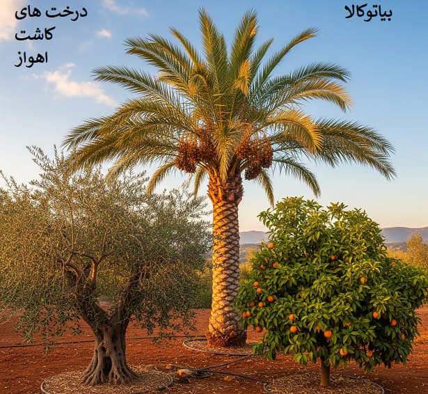 درخت های قابل کاشت در اهواز