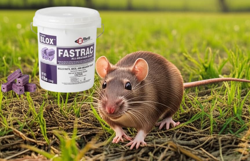 استفاده از سم فستربلاکس پفکی برای نابودی موش‌های مزاحم