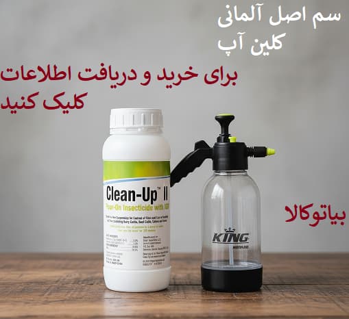 از بین بردن کک با سم کک آۀمانی کلین اپ