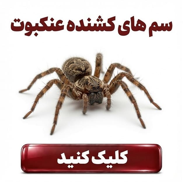 سم های دور کننده عنکبوت